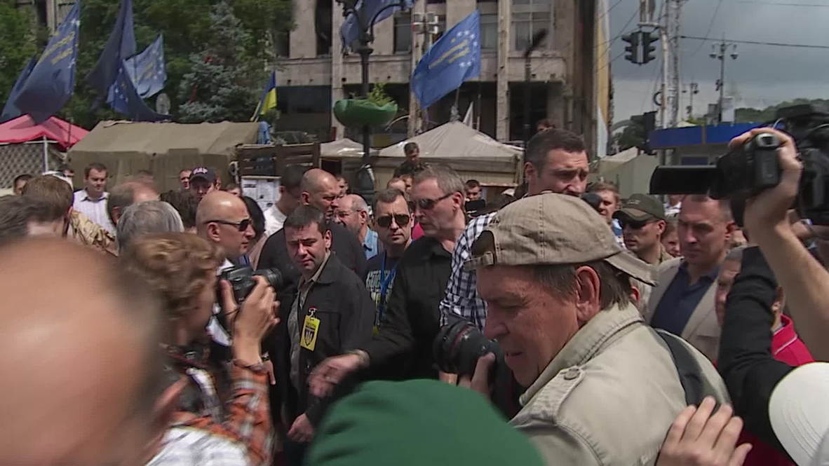 Ukraine: Klitschko meets Maidan protesters opposed to his plans