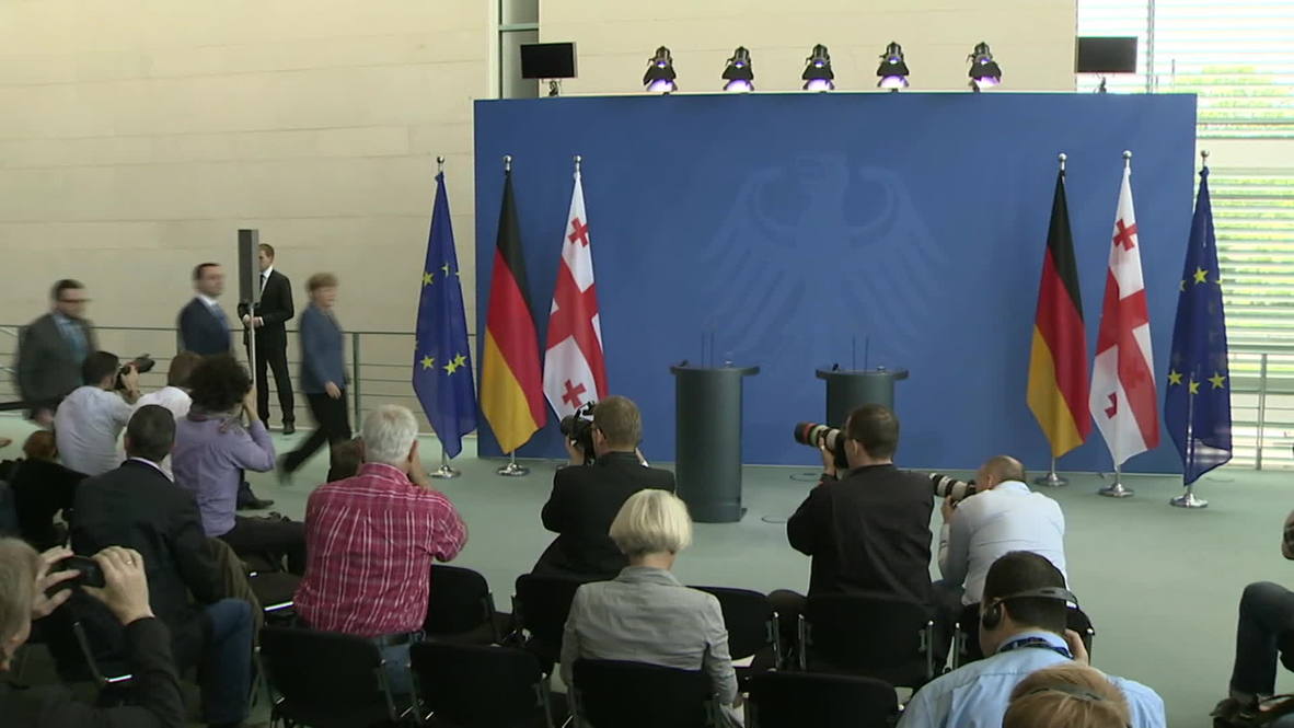Germany: Merkel values Georgia's role in NATO