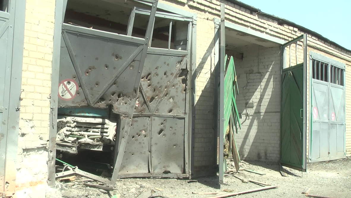 Ukraine: Bombed-out lives in Krasny Liman warzone