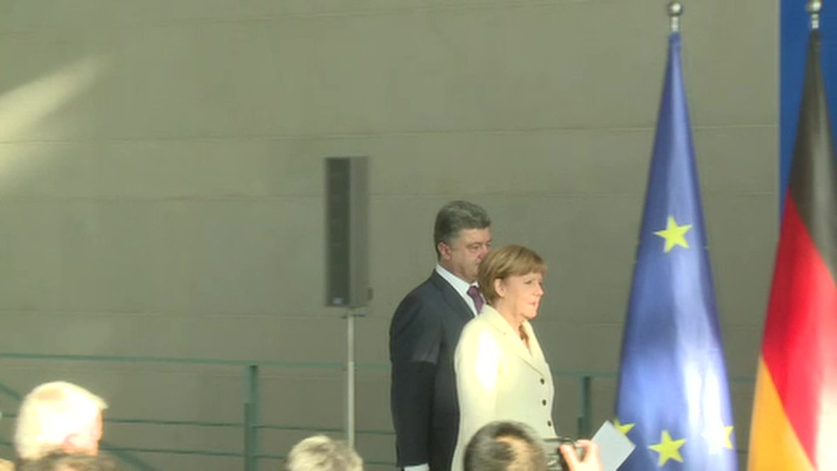 Germany: Poroshenko blames Russia for deaths in Ukraine