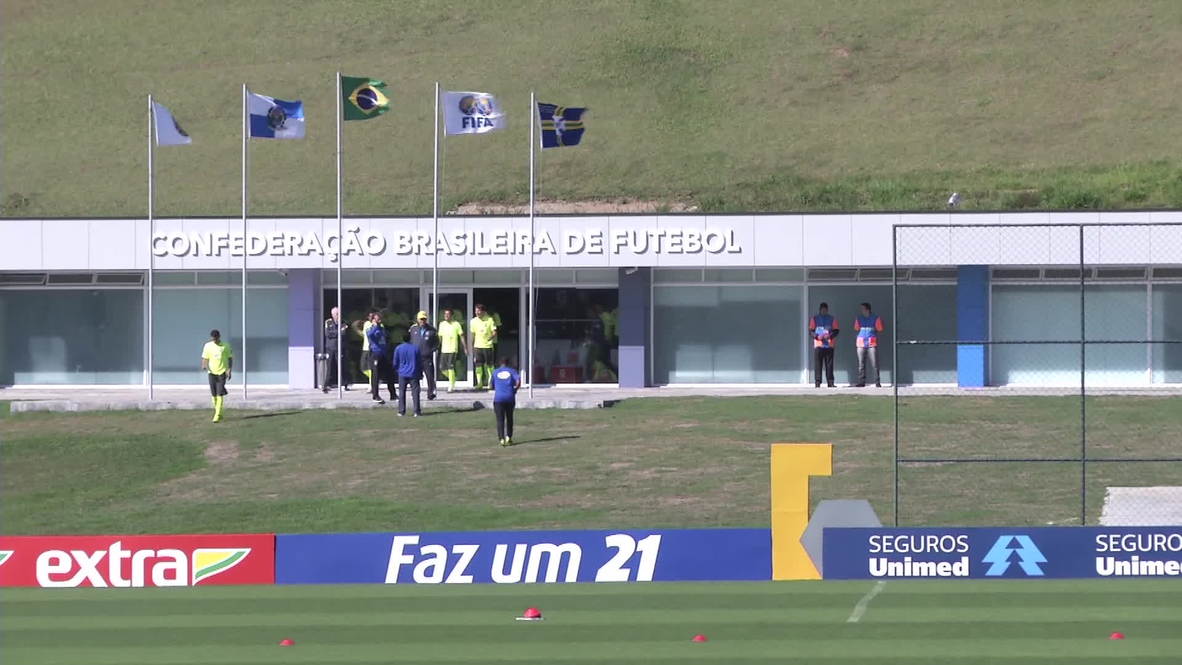 Brazil: National team warm up for World Cup glory
