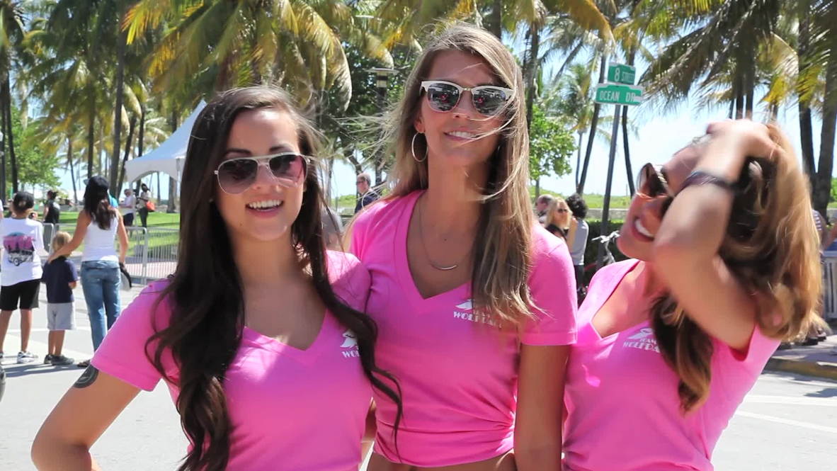 USA: Gumball 3000 glamour hits Ocean Drive
