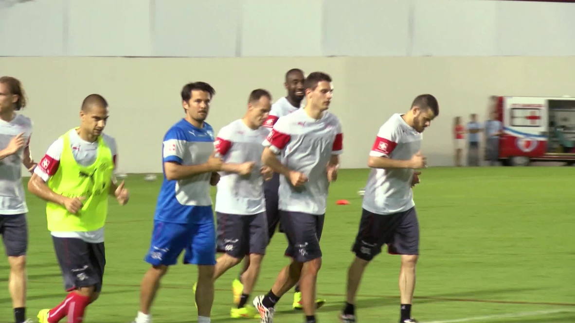 Brazil: Swiss national team prepare for World Cup kick-off