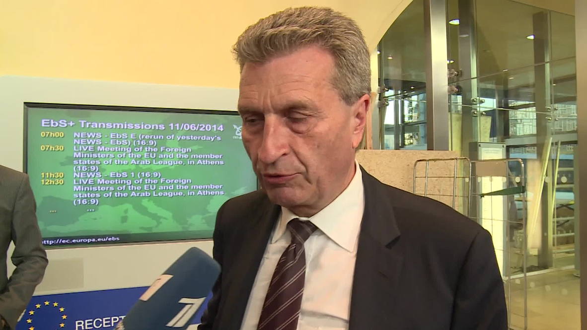 Belgium: No Ukraine, Gazprom deal yet in sight says Oettinger