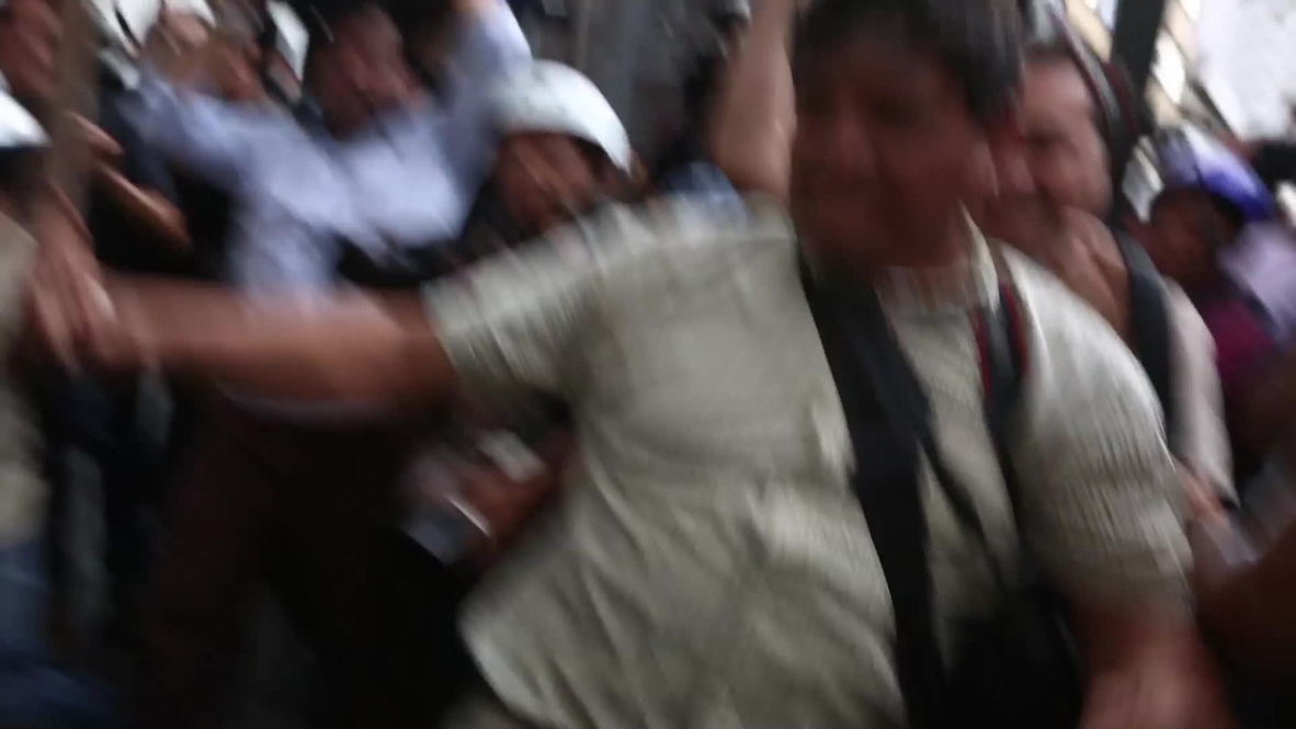 Mexico: Anti-FIFA anarchists attack press, burn fake trophy