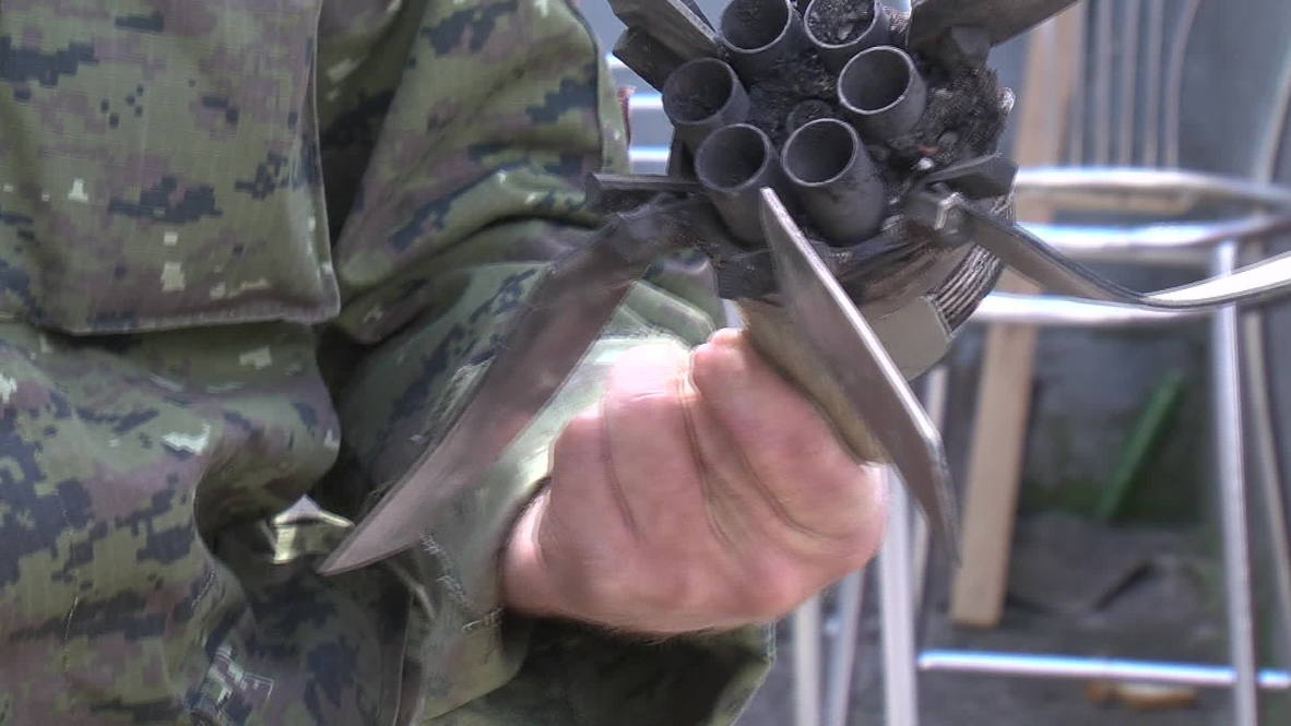 Ukraine: Children's camp damaged during Druzhkovka shelling