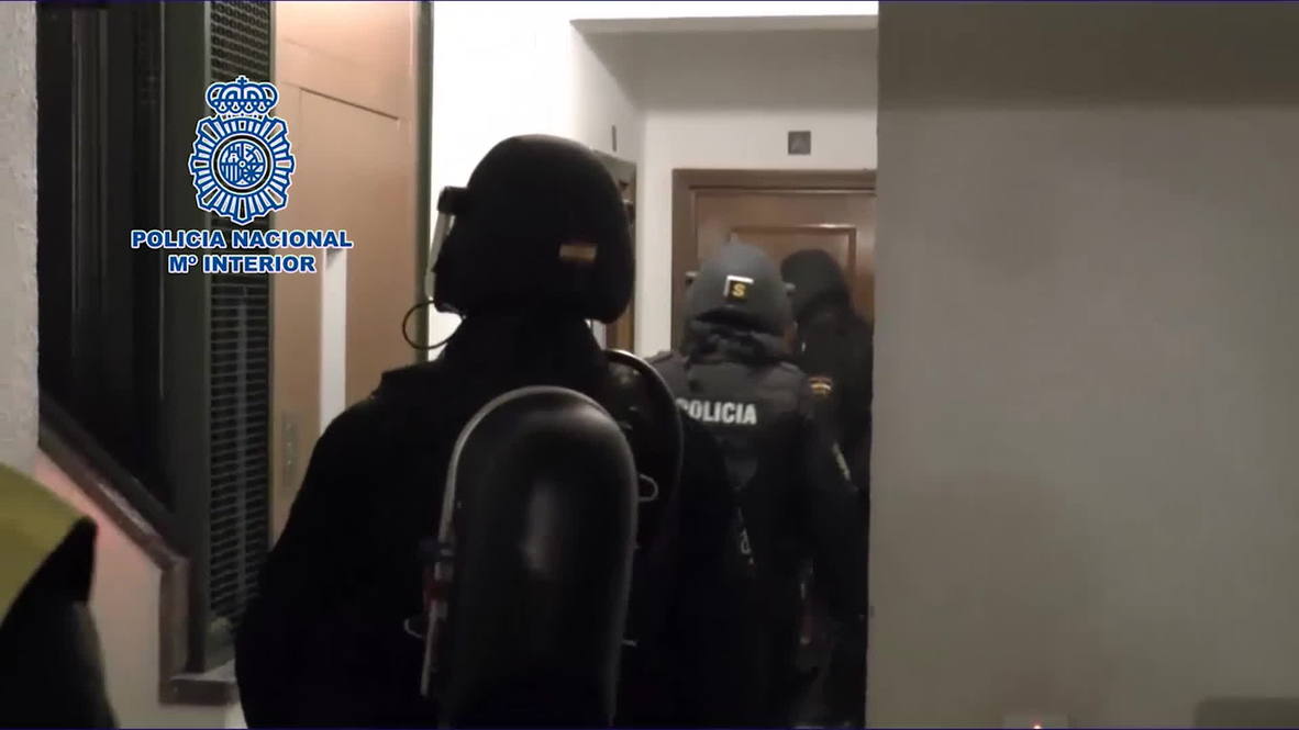 Spain: Police raid suspected ISIS terror cell in Madrid