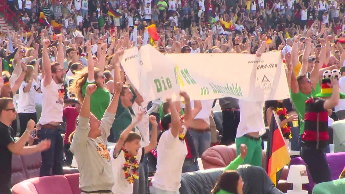 Germany: Fans go BALLISTIC after 4-0 World Cup thrashing of Portugal