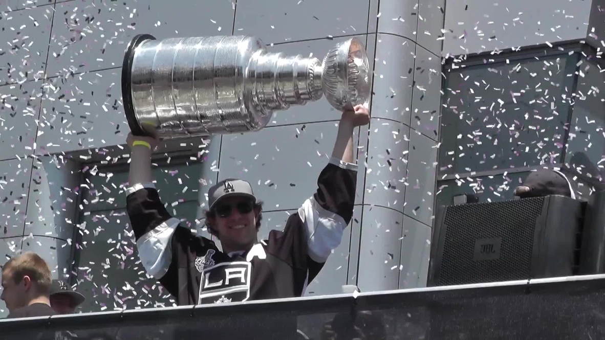 USA: Kings parade the streets of L.A. after Stanley Cup triumph