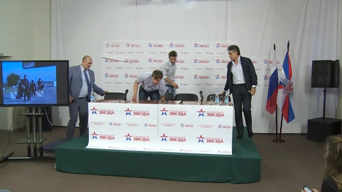 Russia: We were beaten, say freed Zvezda journalists