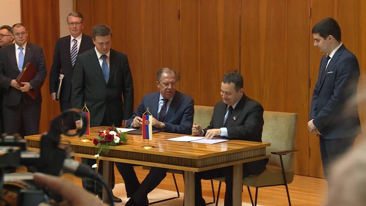 Serbia: South Stream the solution to Europe's gas woes, says Lavrov
