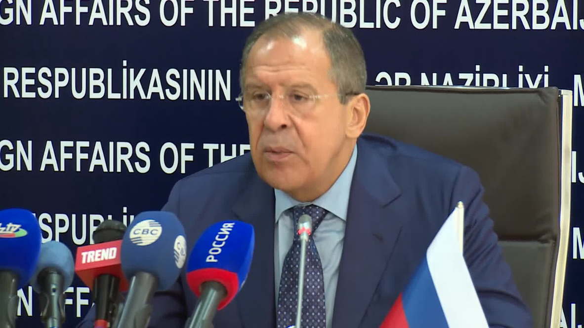 Azerbaijan: Lavrov warns Kiev gov against martial law and "ethnic cleansing"