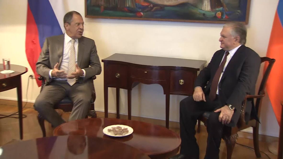 Armenia: Lavrov meets counterpart in Yerevan