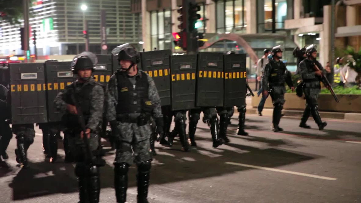 Brazil: Police fire rounds at anti-FIFA protest in Sao Paulo