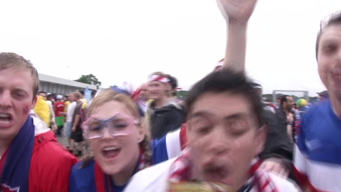 Brazil: US fans jubilant despite defeat to Germany