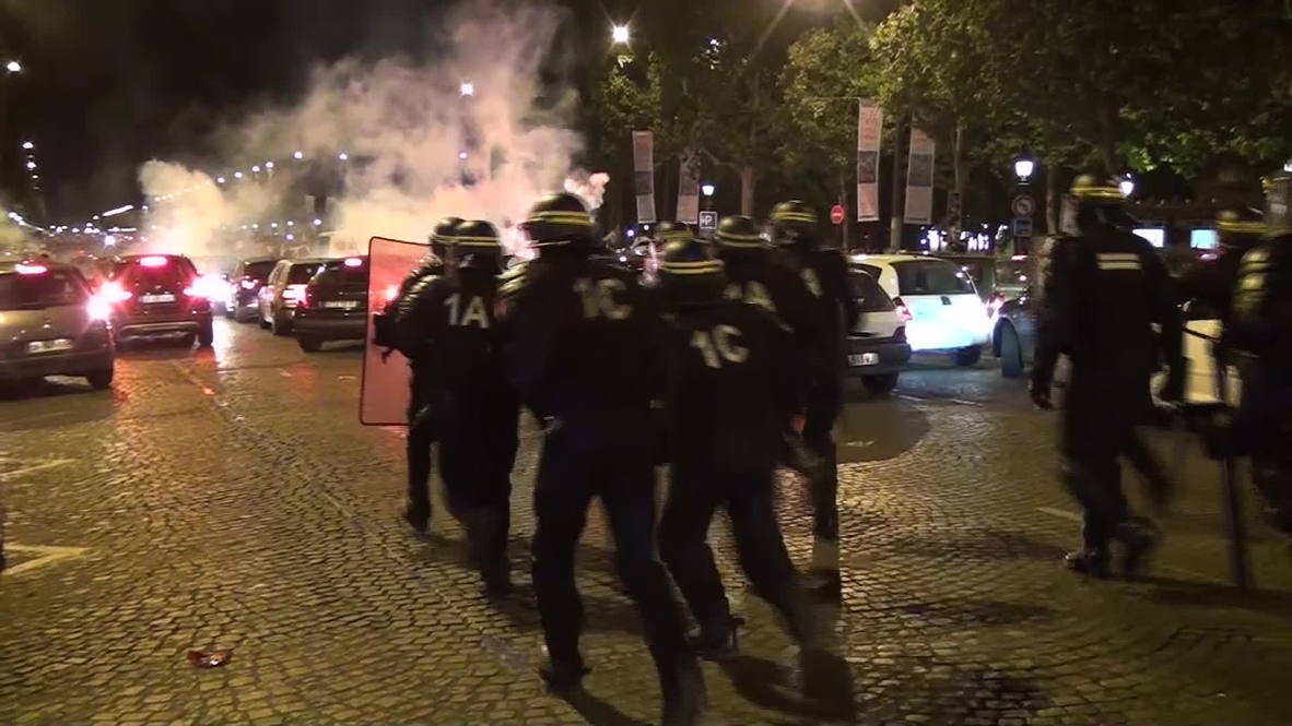 France: Paris goes ballistic as Algeria fans celebrate