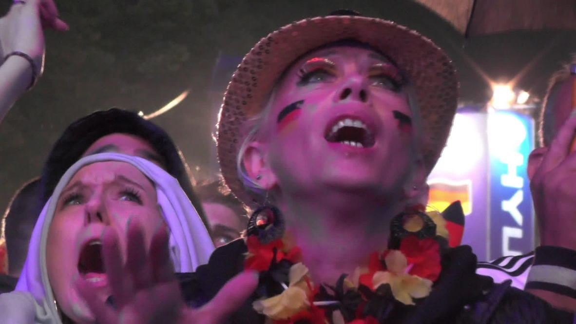 Germany: Fans go wild as Algeria go out of World Cup