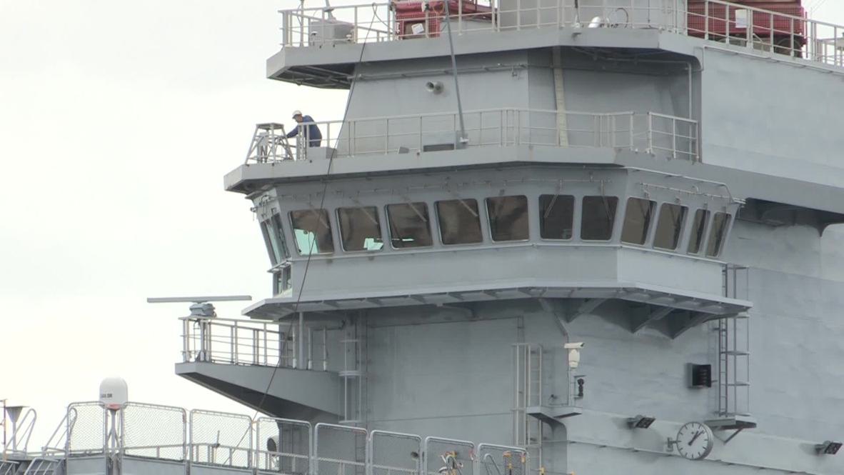 France: Russian navy arrive for Mistral warship training
