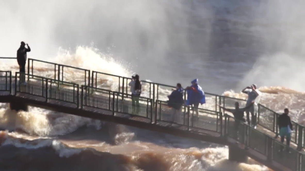 Brazil: Water volume soars to highest in 15 years at Iguazu Falls