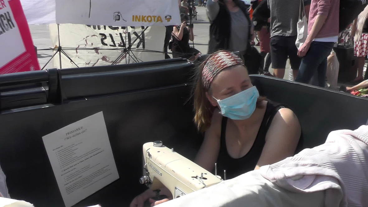 Germany: Anti-Primark protesters crash grand-opening in Berlin