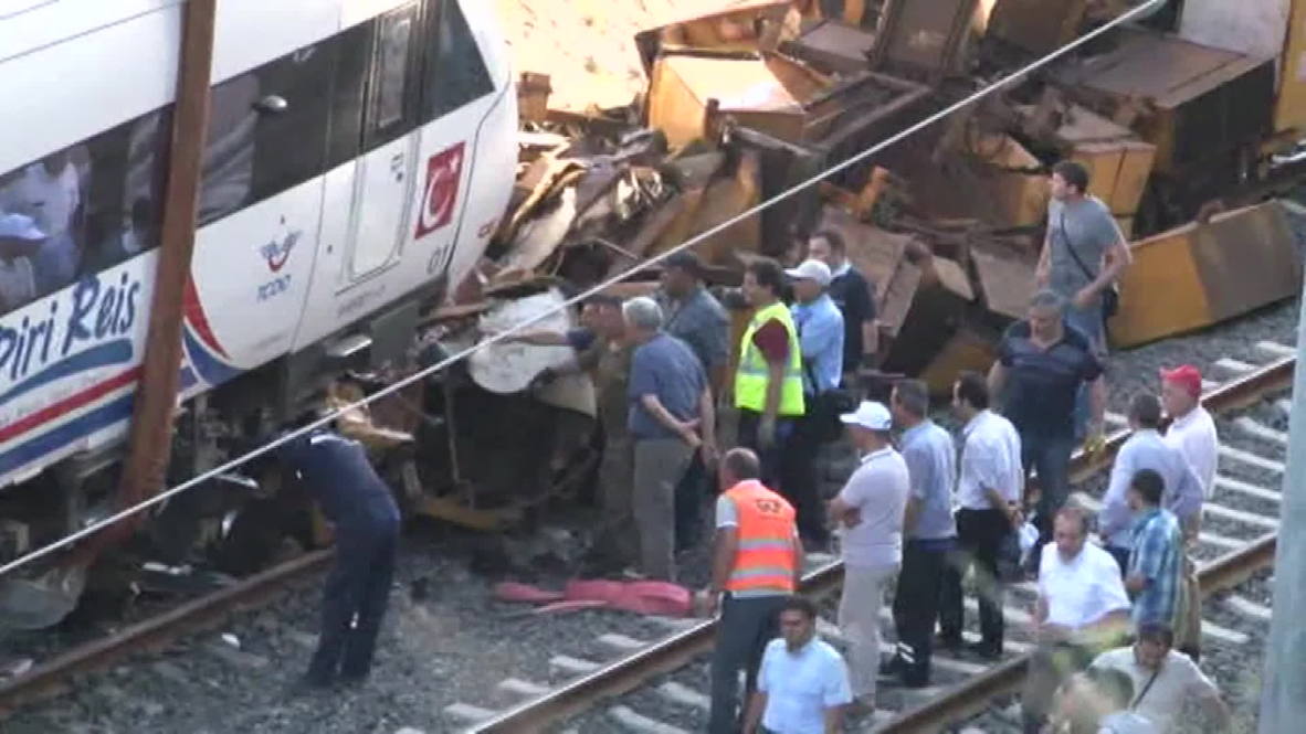 Turkey: High-speed train crashes during test run