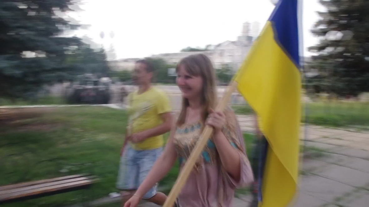 Ukraine: Armed Kiev forces take Kramatorsk city administration building