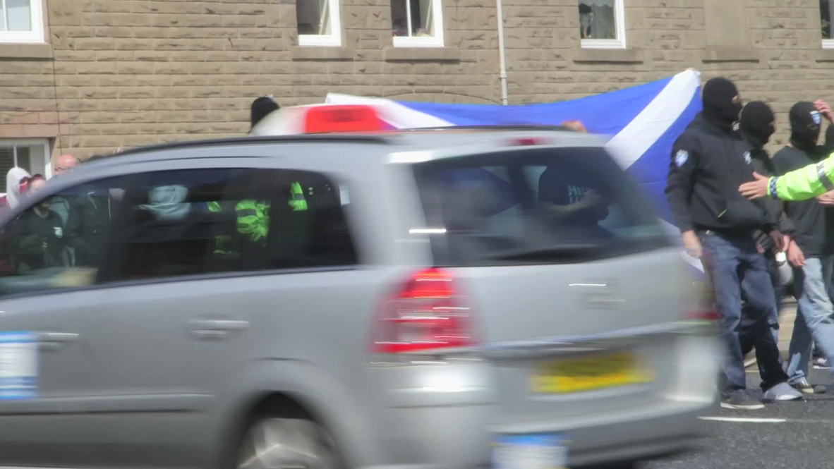 UK: Scottish Defence League calls to "Ban the burka"