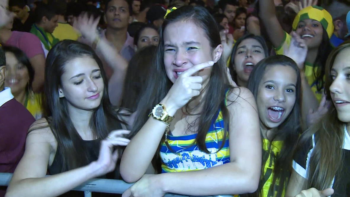 Brazil: Supporters reduced to tears by World Cup disaster