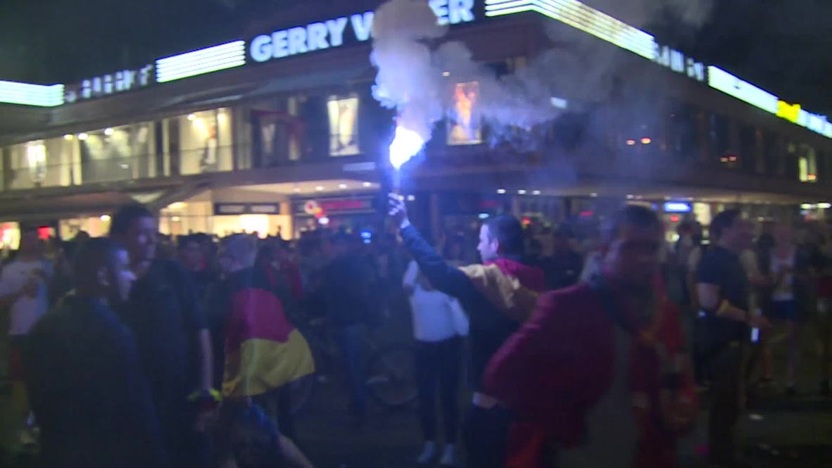 Germany: Berlin World Cup street party rages on