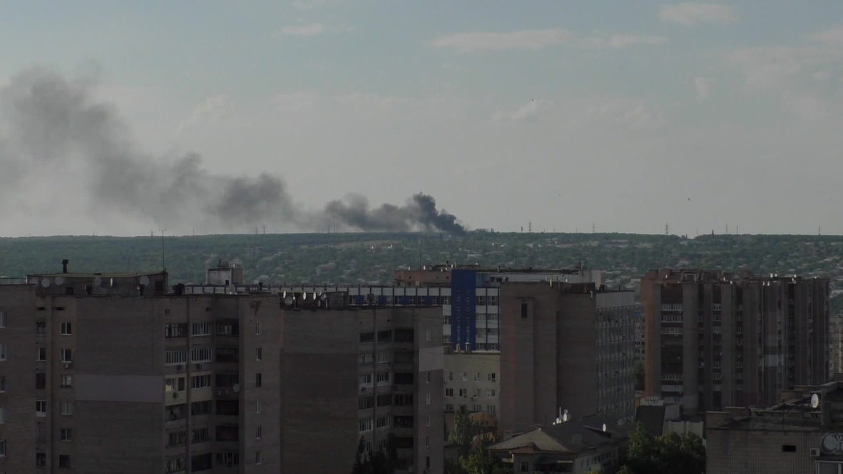 Ukraine: Lugansk shelled by Ukrainian forces