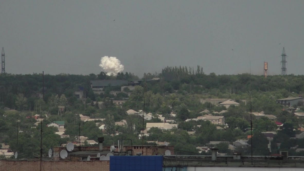 Ukraine: Calm in Lugansk shattered by military shelling