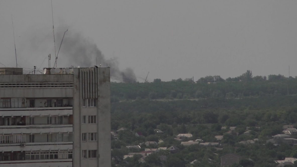 Ukraine: Smoke clouds Lugansk as fresh fighting begins