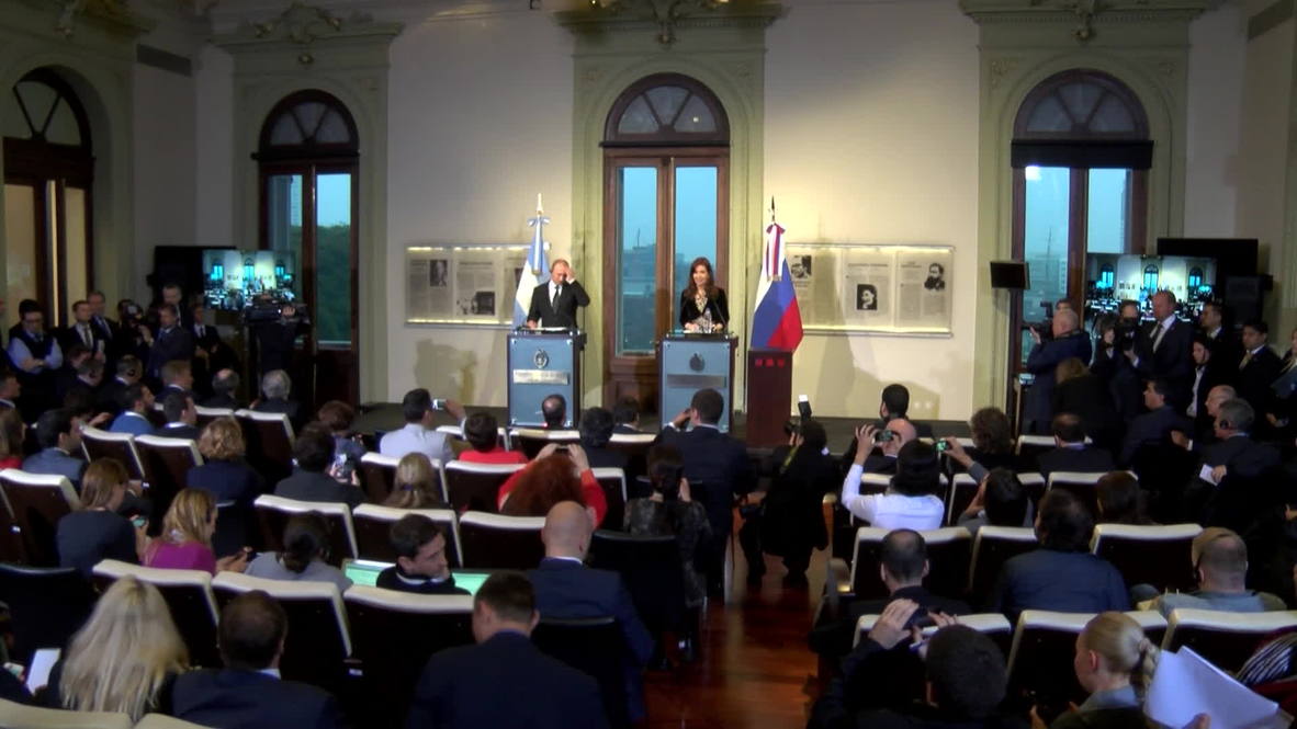 Argentina: Putin signs nuclear deals on Latin tour