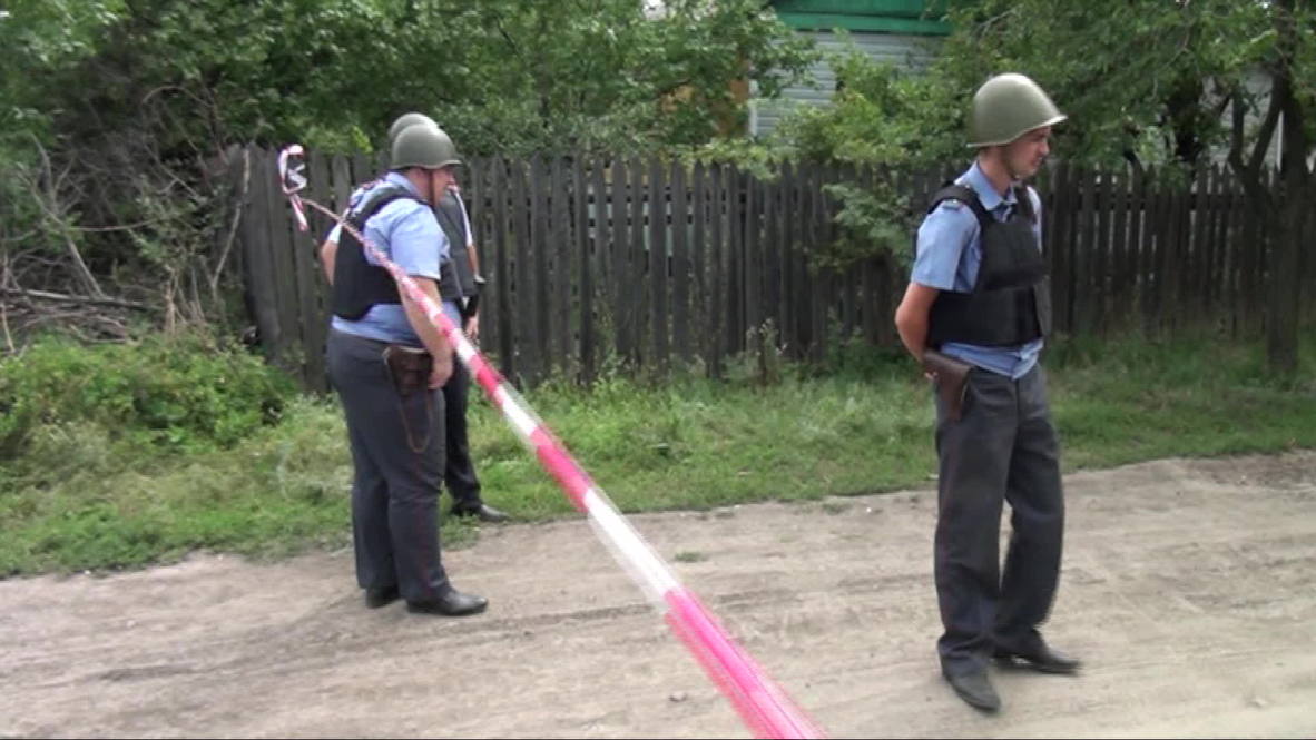 Russia: Widow weeps after Ukrainian shell kills one in border town