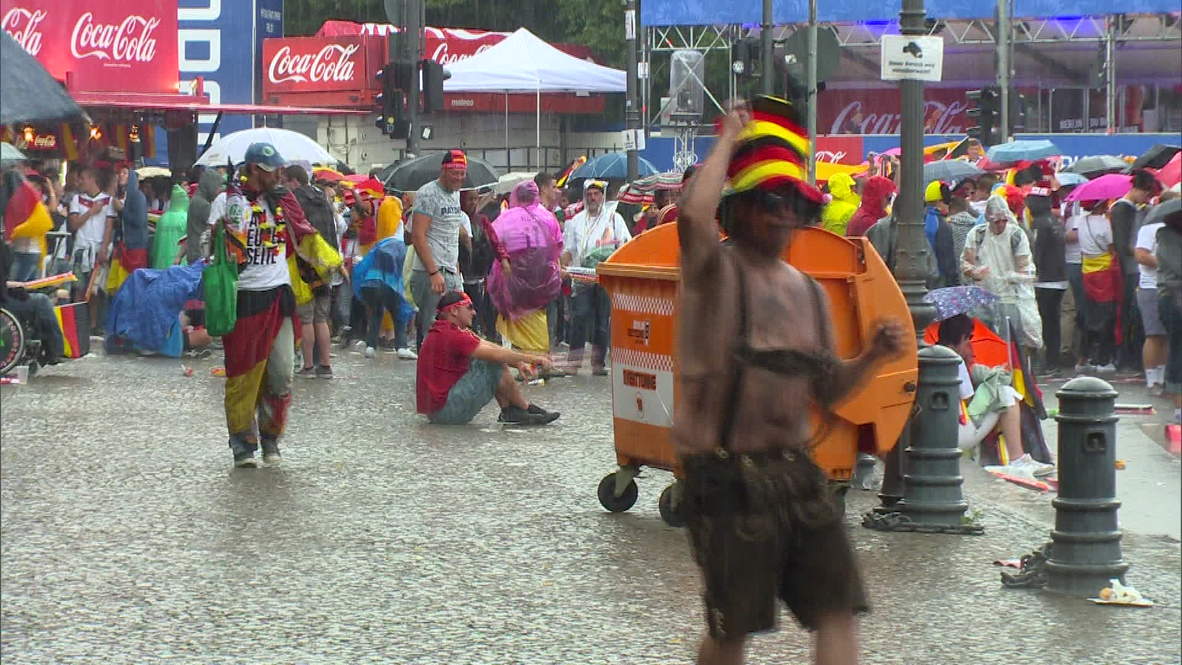 Germany: Patriotic fever overtakes Berlin ahead of World Cup final