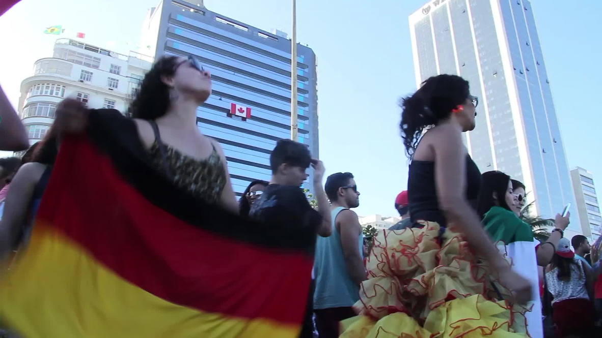 Brazil: Germans support home team in Rio