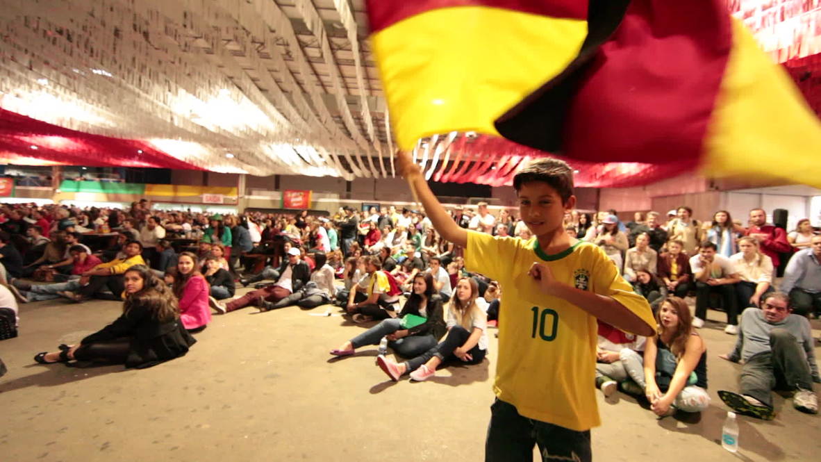 Brazil: Brazil's "mini-Germany" celebrates World Cup win