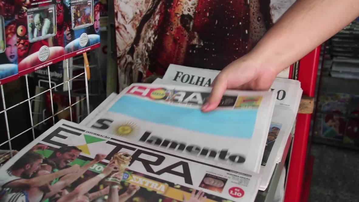 Brazil: Newspapers hail crushing Argentina World Cup defeat