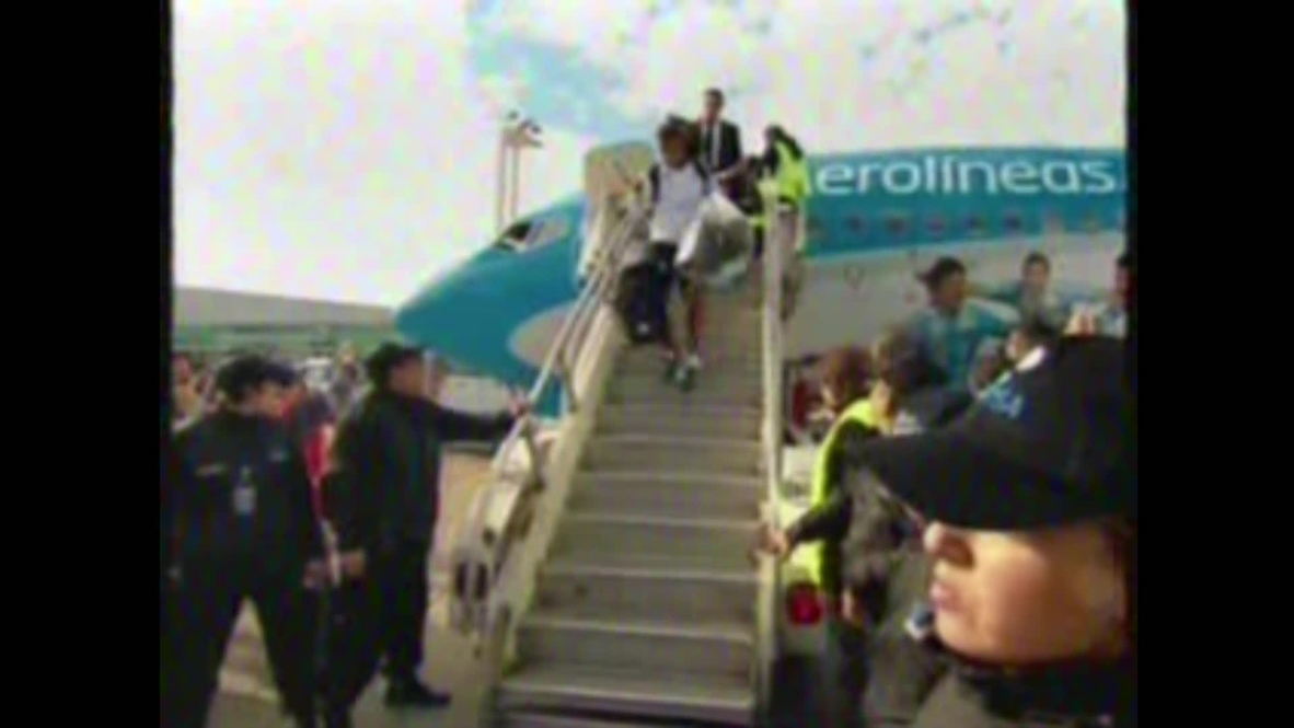Argentina: World Cup heroes return home