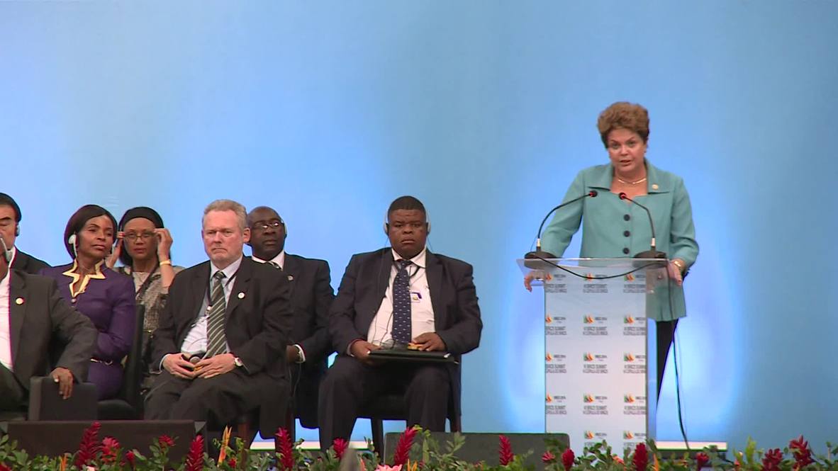Brazil: Rousseff announces $100 billion reserve for new BRICS Bank