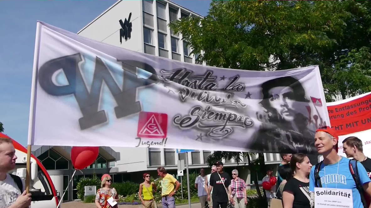 Germany: Hundreds protest job cuts outside WMF HQ