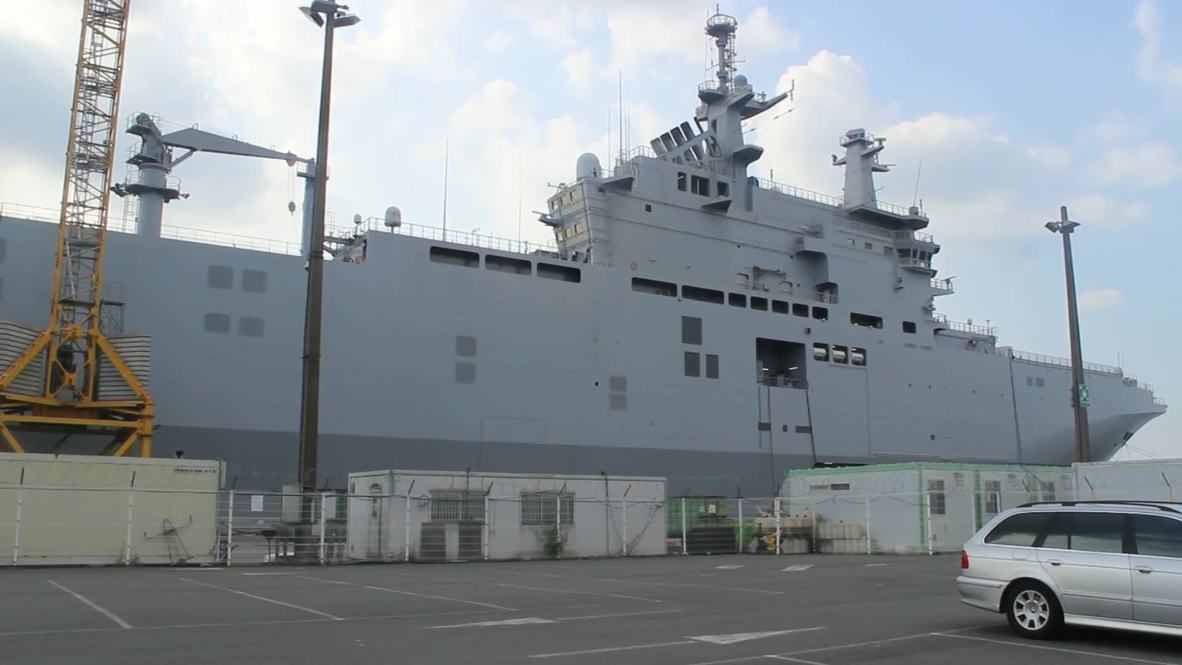 France: Mistral warship set to be delivered to Russia