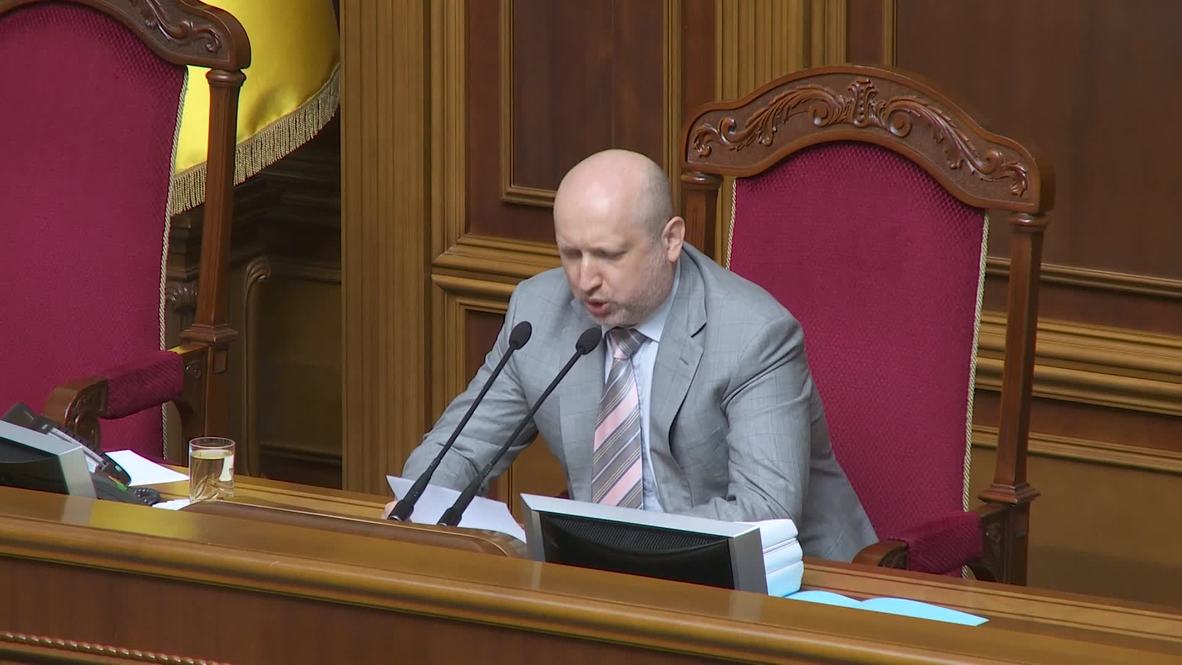 Ukraine: Turchynov declares dissolution of communist faction