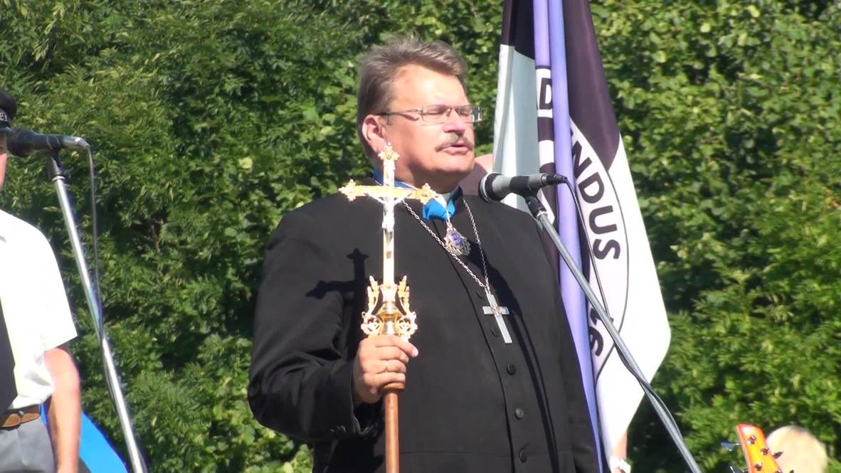Estonia: SS veterans honour 70th anniversary of the Battle of Tannenberg Line
