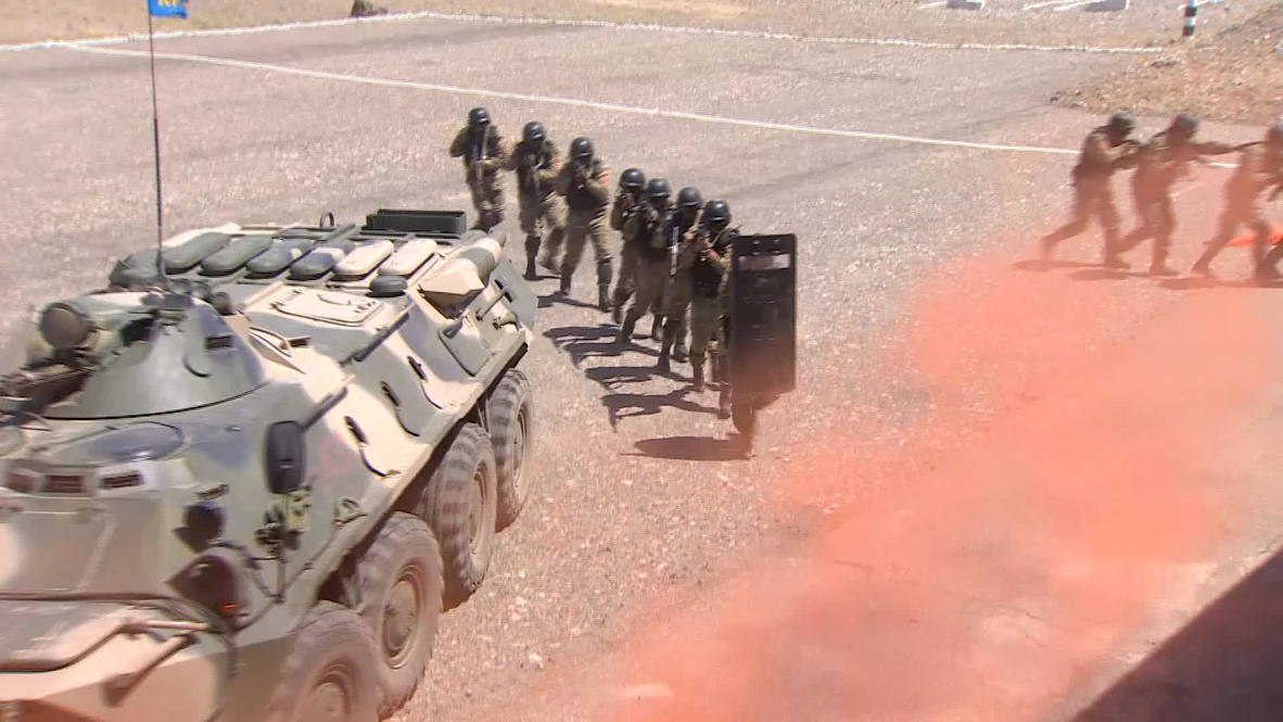 Kyrgyzstan: CRRF forces hold military drills in Kyrgyzstan