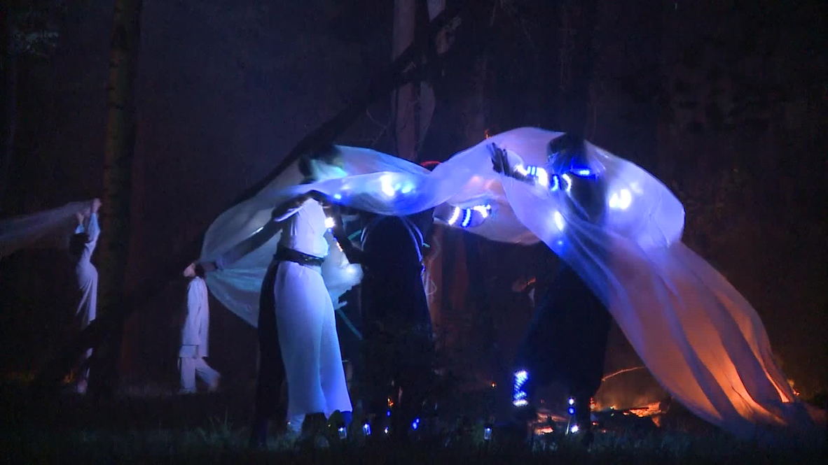 Russia: Fireworks and fairytales dazzle at Gatchina Palace's "Night of the Light"