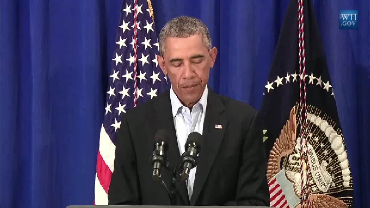 USA: Obama condemns beheading of US journalist by IS militants - POOL