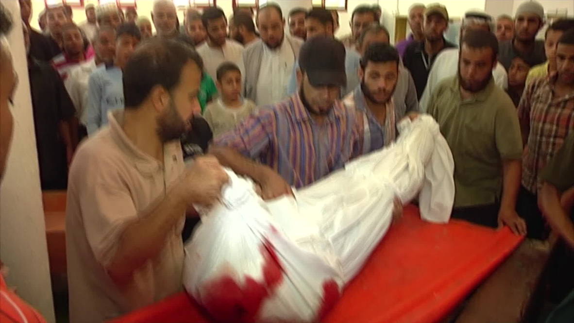 State of Palestine: Hundreds mourn the Abu Dahroug family, killed by F-16 strike