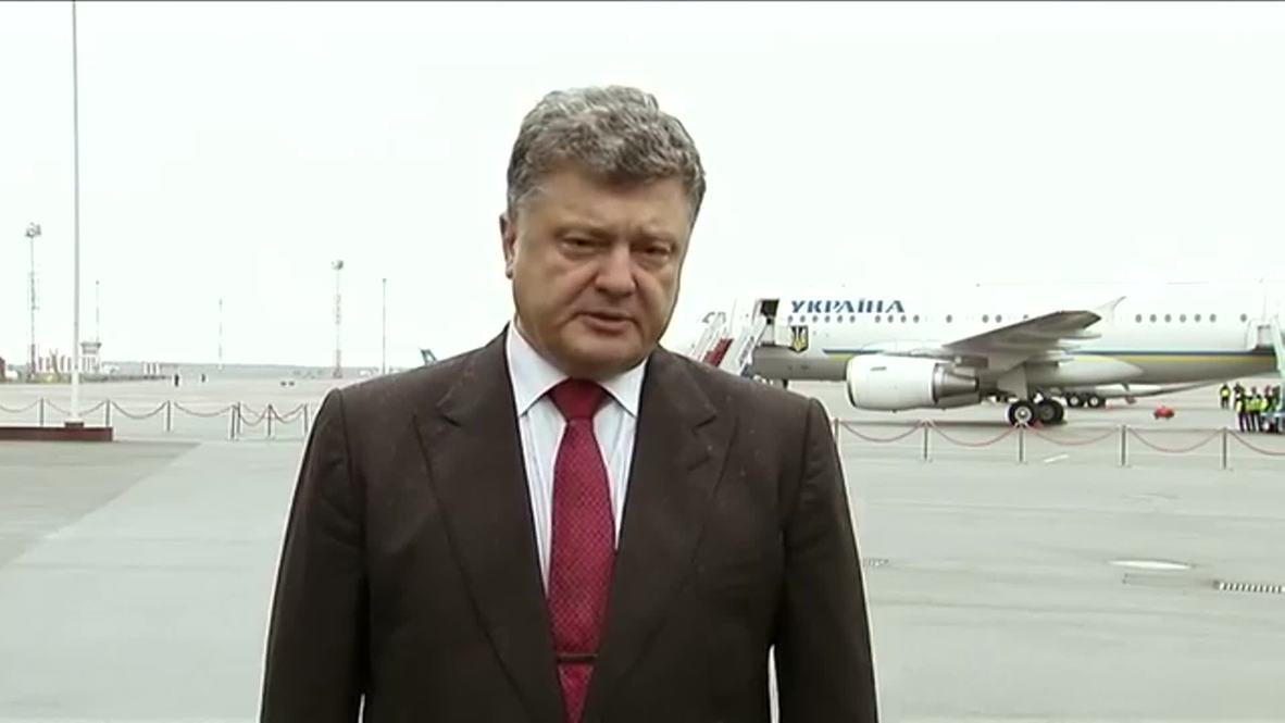 Ukraine: Poroshenko accuses Russia of 'bringing troops' to Ukraine, offers no proof POOL