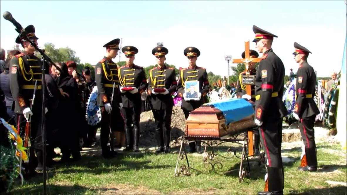 Ukraine: Army commander killed in eastern Ukraine buried in Lviv